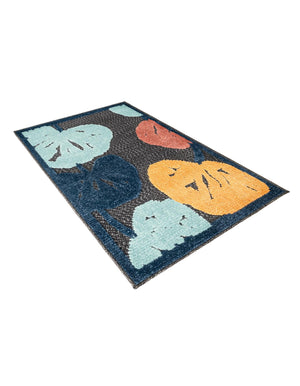 Charcoal 2' x 3' Belize Outdoor Rectangle Area Rug Weather Resistant for Patio, Deck, Terrace, Balcony, Porch 100% Polypropylene Colorful Fun Coastal Modern Carpet for Outside for Sale at Rug Engine