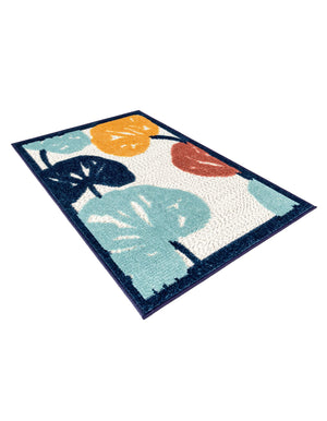 Ivory 2' x 3' Belize Outdoor Rectangle Area Rug Weather Resistant for Patio, Deck, Terrace, Balcony, Porch 100% Polypropylene Colorful Fun Coastal Modern Carpet for Outside for Sale at Rug Engine