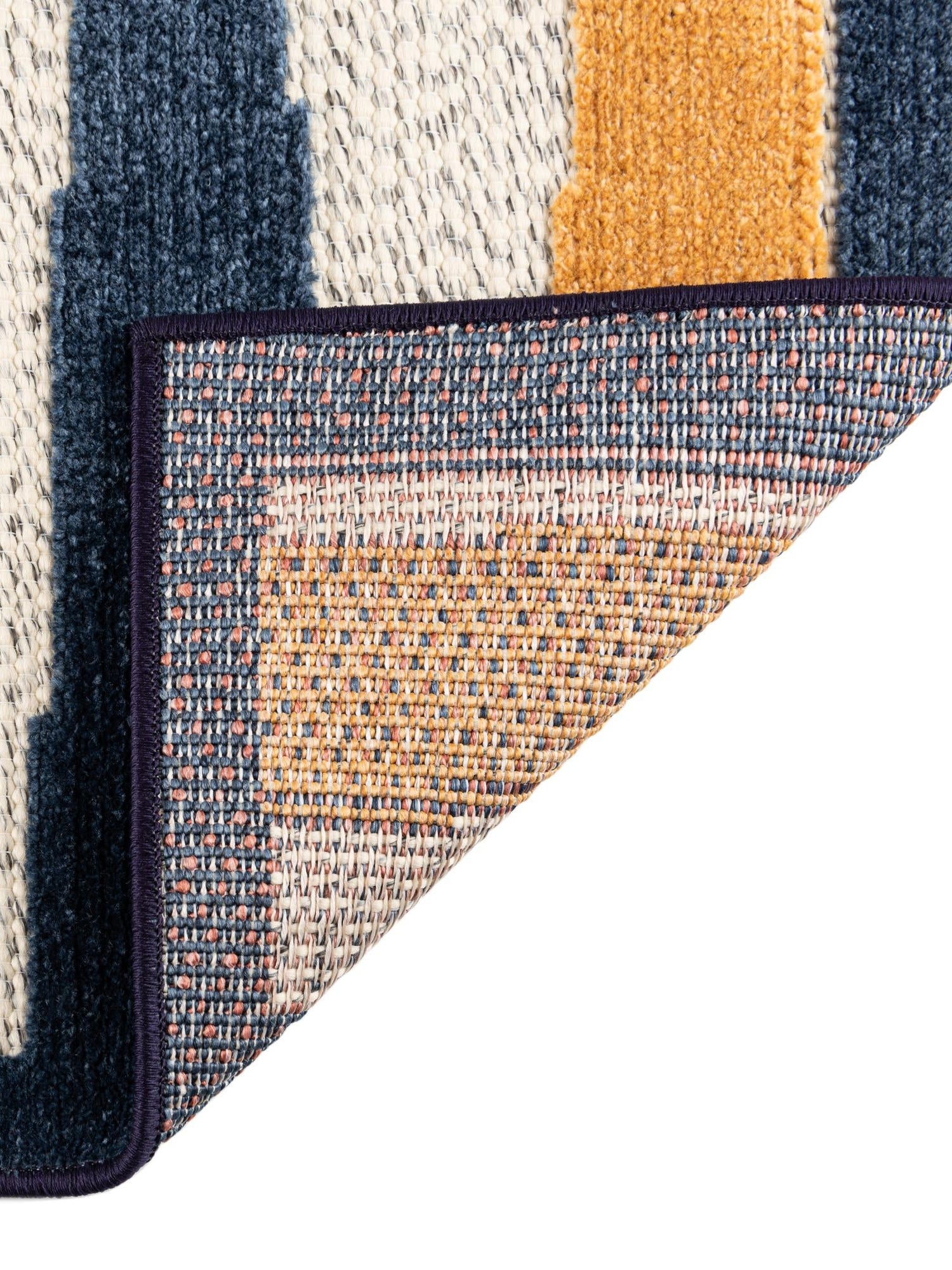 Ivory 6' x 9' Belize Outdoor Rectangle Area Rug Weather Resistant for Patio, Deck, Terrace, Balcony, Porch 100% Polypropylene Colorful Fun Coastal Modern Carpet for Outside for Sale at Rug Engine