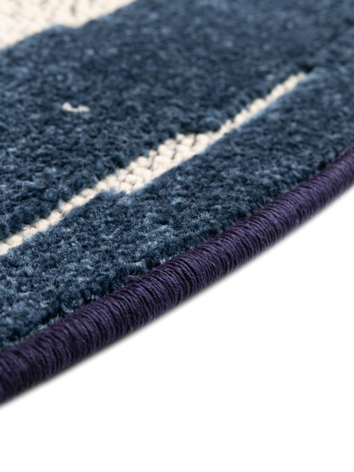 Ivory 5' 3 x 5' 3 Belize Outdoor Round Area Rug Weather Resistant for Patio, Deck, Terrace, Balcony, Porch 100% Polypropylene Colorful Fun Coastal Modern Carpet for Outside for Sale at Rug Engine