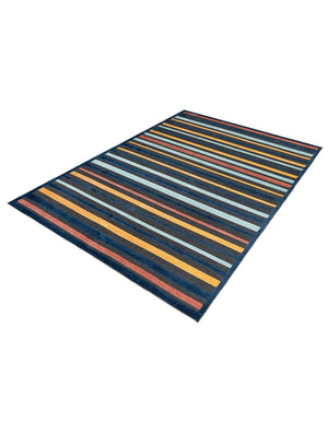 Charcoal 9' x 12' Belize Outdoor Rectangle Area Rug Weather Resistant for Patio, Deck, Terrace, Balcony, Porch 100% Polypropylene Colorful Fun Coastal Modern Carpet for Outside for Sale at Rug Engine