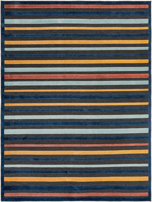 Charcoal 9' x 12' Belize Outdoor Rectangle Area Rug Weather Resistant for Patio, Deck, Terrace, Balcony, Porch 100% Polypropylene Colorful Fun Coastal Modern Carpet for Outside for Sale at Rug Engine