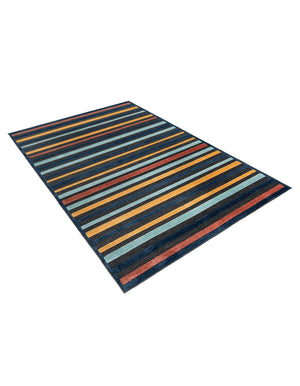 Charcoal 7' x 10' Belize Outdoor Rectangle Area Rug Weather Resistant for Patio, Deck, Terrace, Balcony, Porch 100% Polypropylene Colorful Fun Coastal Modern Carpet for Outside for Sale at Rug Engine