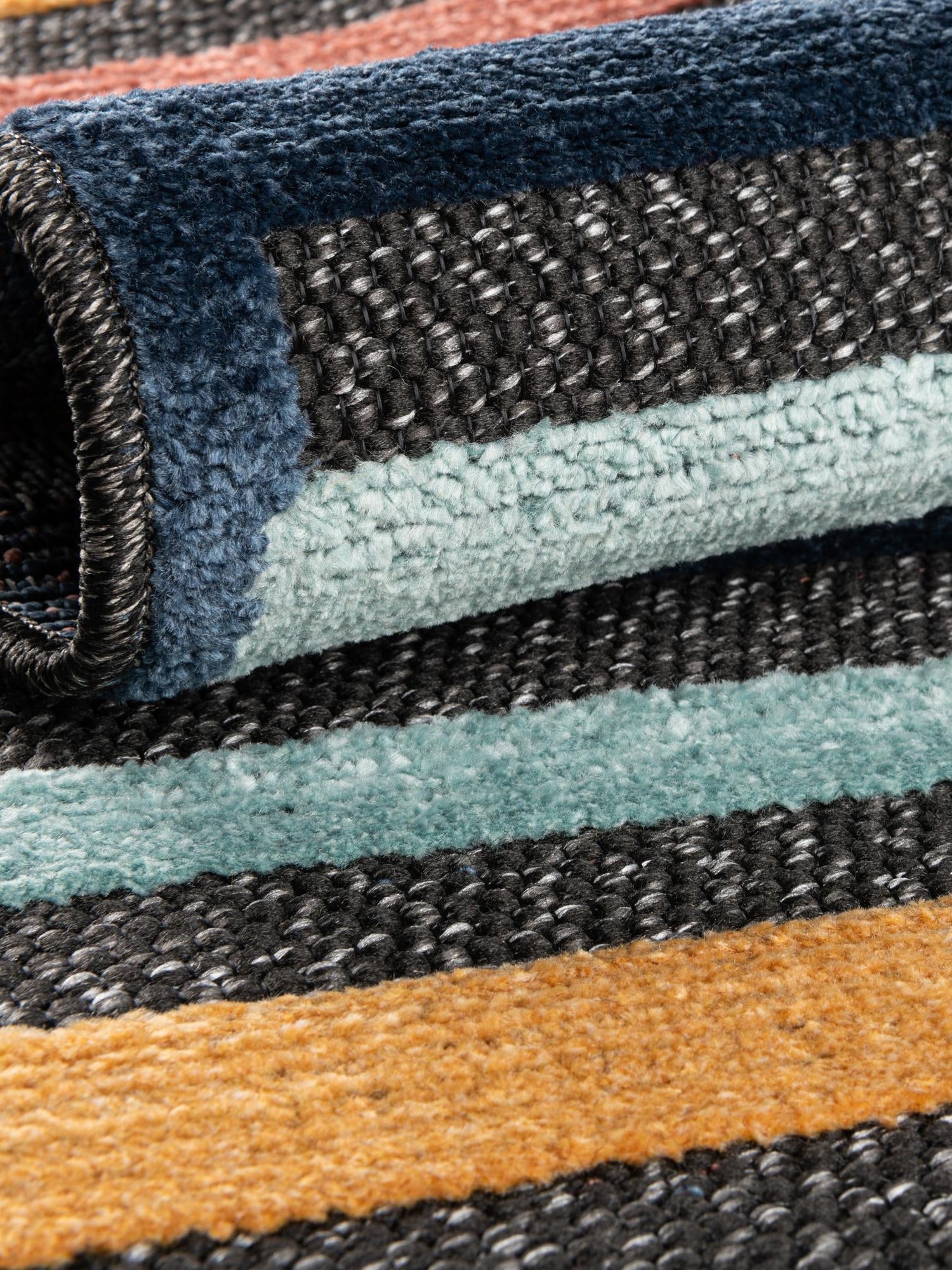 Charcoal 4' x 6' Belize Outdoor Rectangle Area Rug Weather Resistant for Patio, Deck, Terrace, Balcony, Porch 100% Polypropylene Colorful Fun Coastal Modern Carpet for Outside for Sale at Rug Engine
