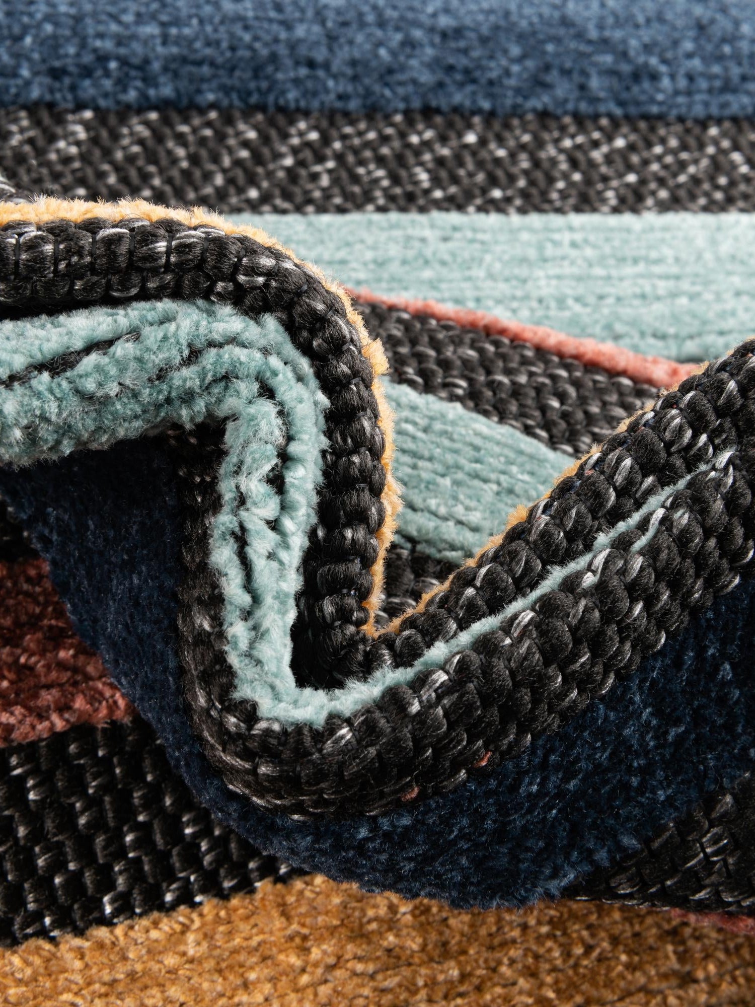 Charcoal 7' 10 x 10' Belize Outdoor Rectangle Area Rug Weather Resistant for Patio, Deck, Terrace, Balcony, Porch 100% Polypropylene Colorful Fun Coastal Modern Carpet for Outside for Sale at Rug Engine