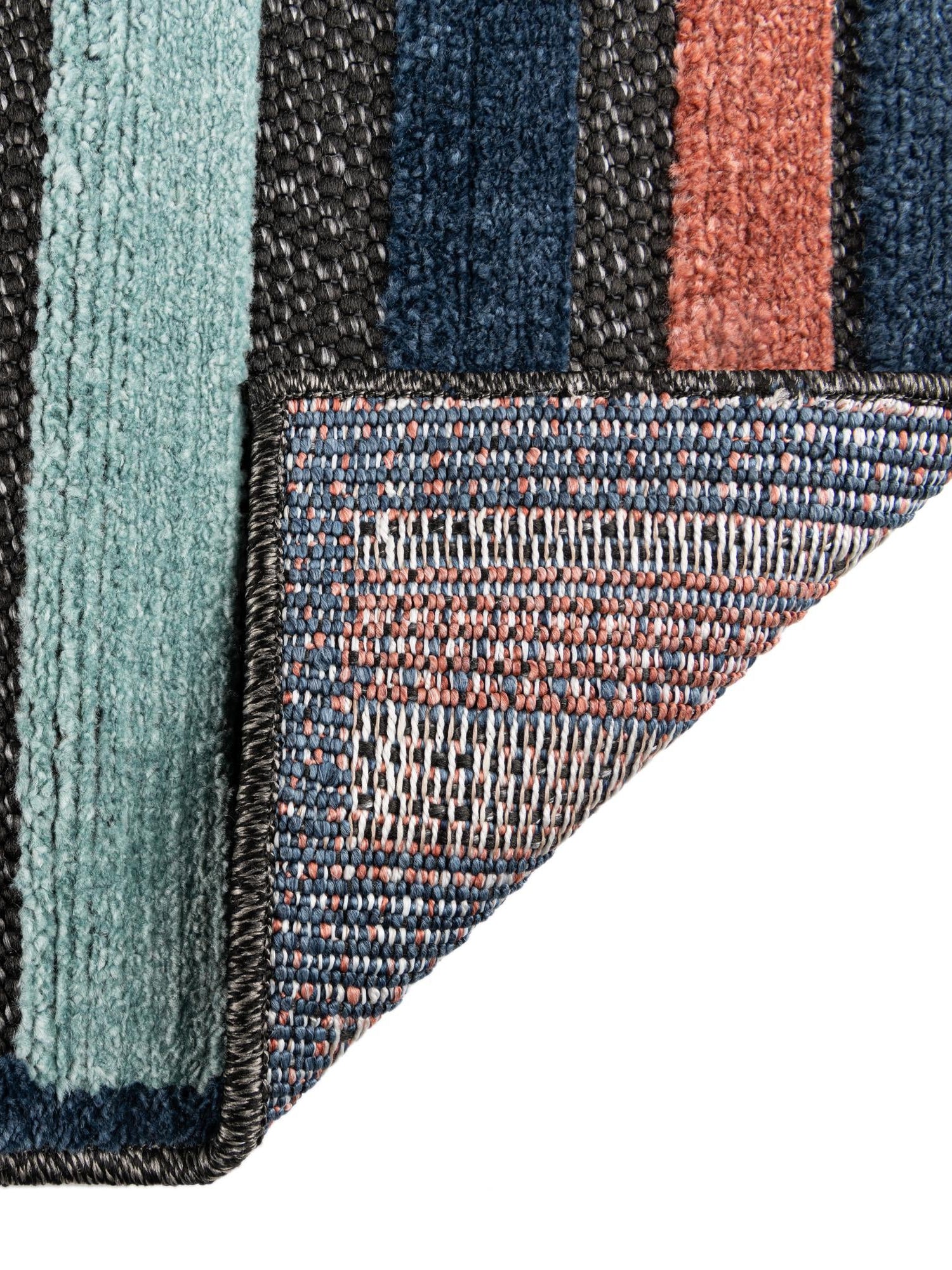 Charcoal 5' 3 x 8' Belize Outdoor Rectangle Area Rug Weather Resistant for Patio, Deck, Terrace, Balcony, Porch 100% Polypropylene Colorful Fun Coastal Modern Carpet for Outside for Sale at Rug Engine