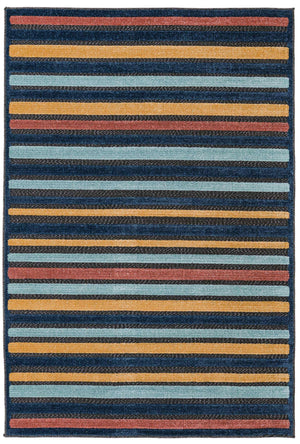 Charcoal 4' x 6' Belize Outdoor Rectangle Area Rug Weather Resistant for Patio, Deck, Terrace, Balcony, Porch 100% Polypropylene Colorful Fun Coastal Modern Carpet for Outside for Sale at Rug Engine