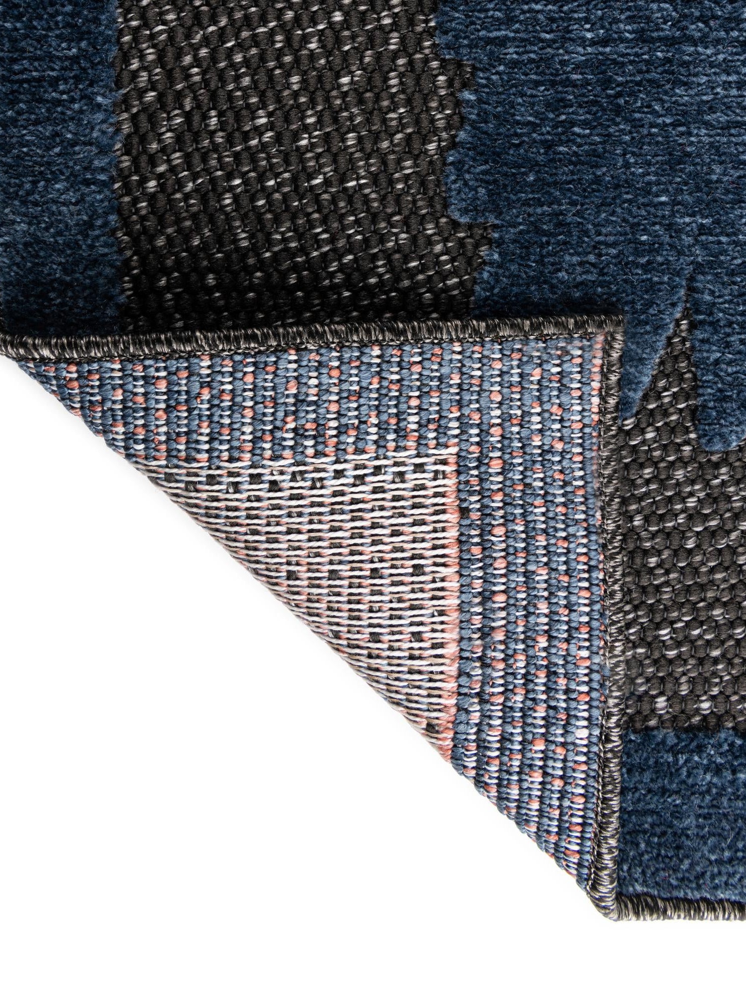 Black 2' x 3' Belize Outdoor Rectangle Area Rug Weather Resistant for Patio, Deck, Terrace, Balcony, Porch 100% Polypropylene Colorful Fun Coastal Modern Carpet for Outside for Sale at Rug Engine