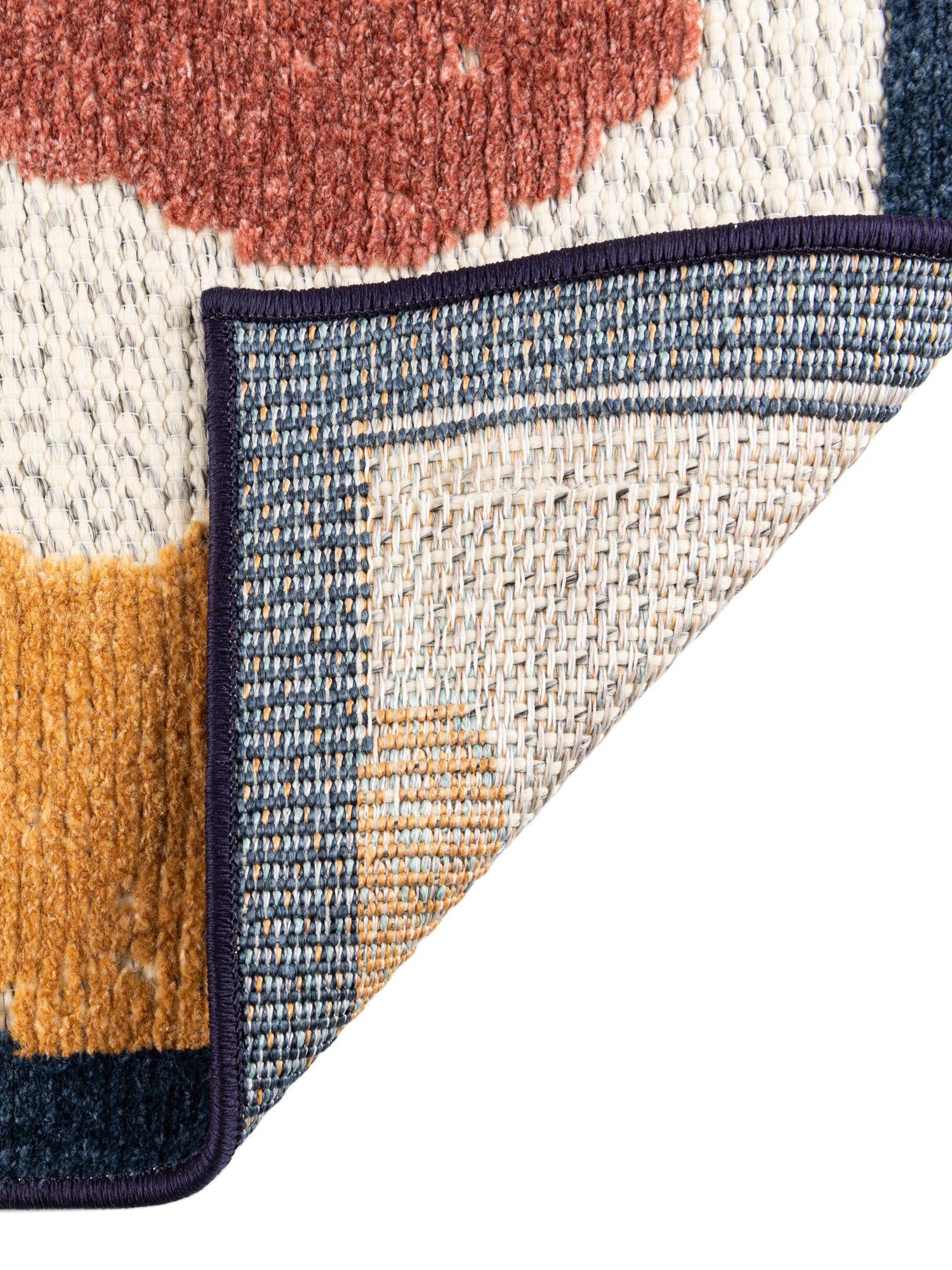 White 9' x 12' Belize Outdoor Rectangle Area Rug Weather Resistant for Patio, Deck, Terrace, Balcony, Porch 100% Polypropylene Colorful Fun Coastal Modern Carpet for Outside for Sale at Rug Engine