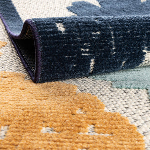 White 2' x 8' Belize Outdoor Runner Area Rug Weather Resistant for Patio, Deck, Terrace, Balcony, Porch 100% Polypropylene Colorful Fun Coastal Modern Carpet for Outside for Sale at Rug Engine