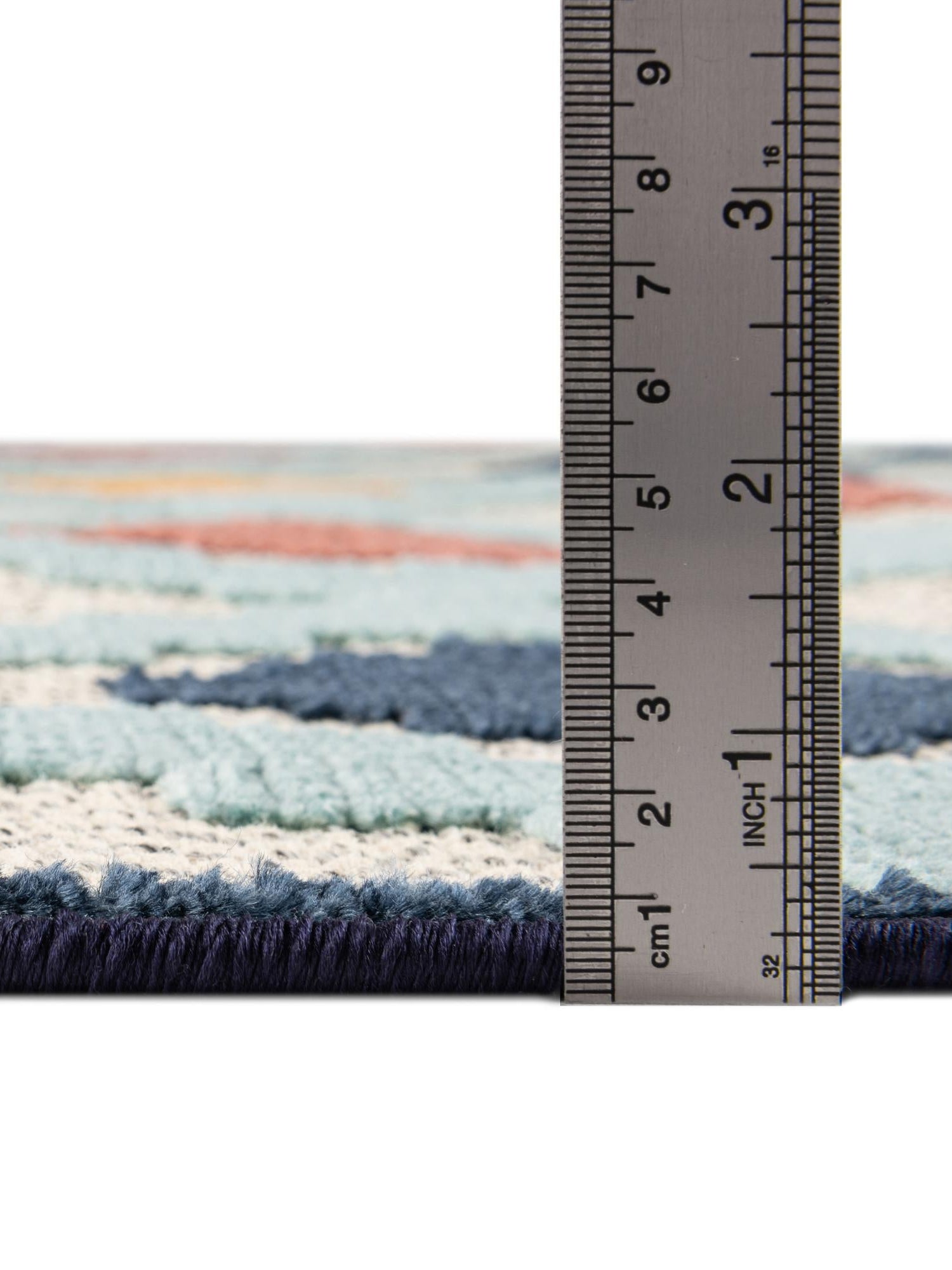 Ivory 2' x 8' Belize Outdoor Runner Area Rug Weather Resistant for Patio, Deck, Terrace, Balcony, Porch 100% Polypropylene Colorful Fun Coastal Modern Carpet for Outside for Sale at Rug Engine
