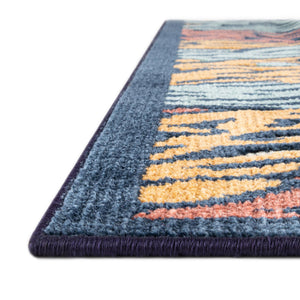 Multicolor 2' x 3' Belize Outdoor Rectangle Area Rug Weather Resistant for Patio, Deck, Terrace, Balcony, Porch 100% Polypropylene Colorful Fun Coastal Modern Carpet for Outside for Sale at Rug Engine