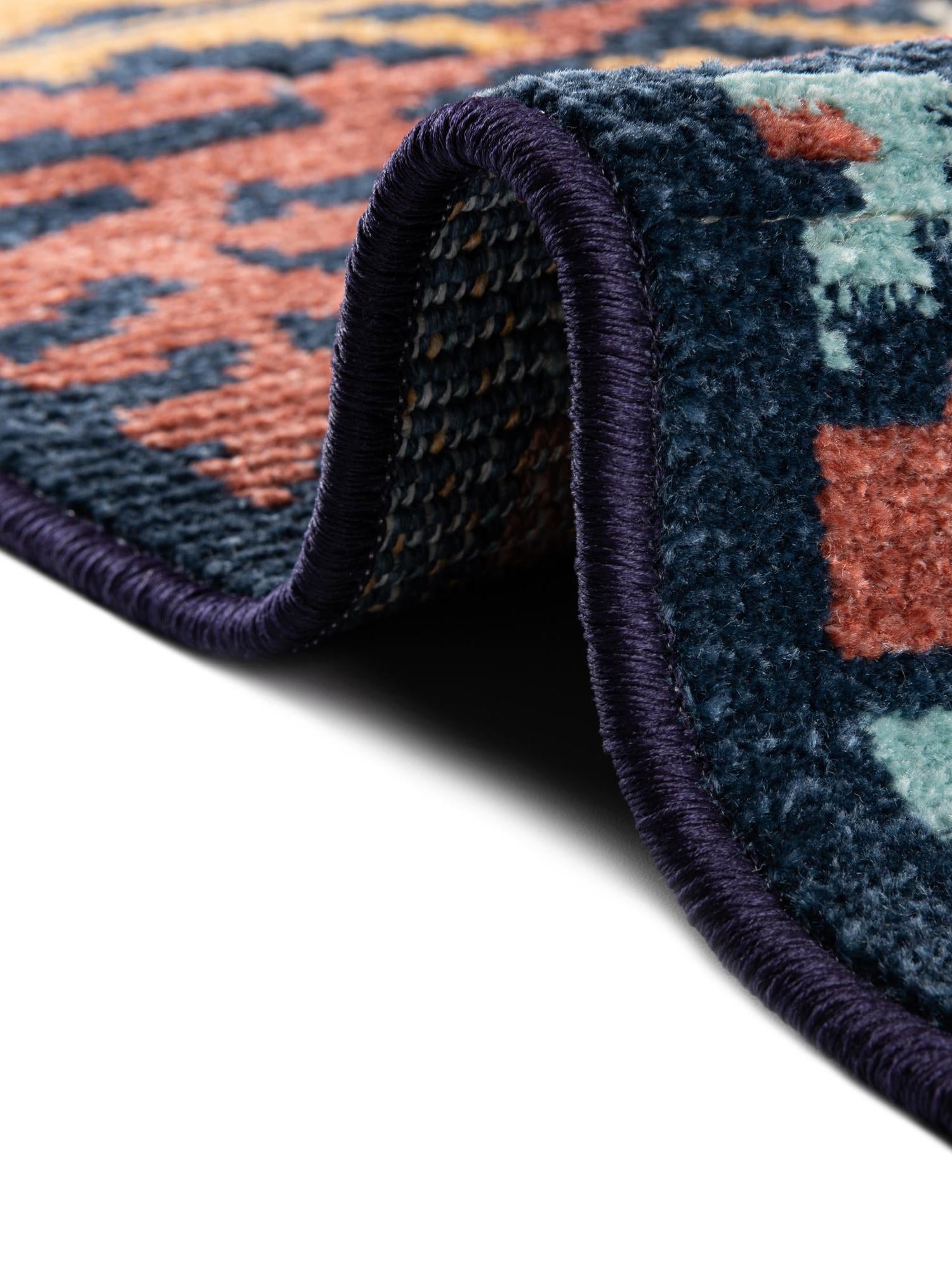 Multicolor 9' x 12' Belize Outdoor Rectangle Area Rug Weather Resistant for Patio, Deck, Terrace, Balcony, Porch 100% Polypropylene Colorful Fun Coastal Modern Carpet for Outside for Sale at Rug Engine