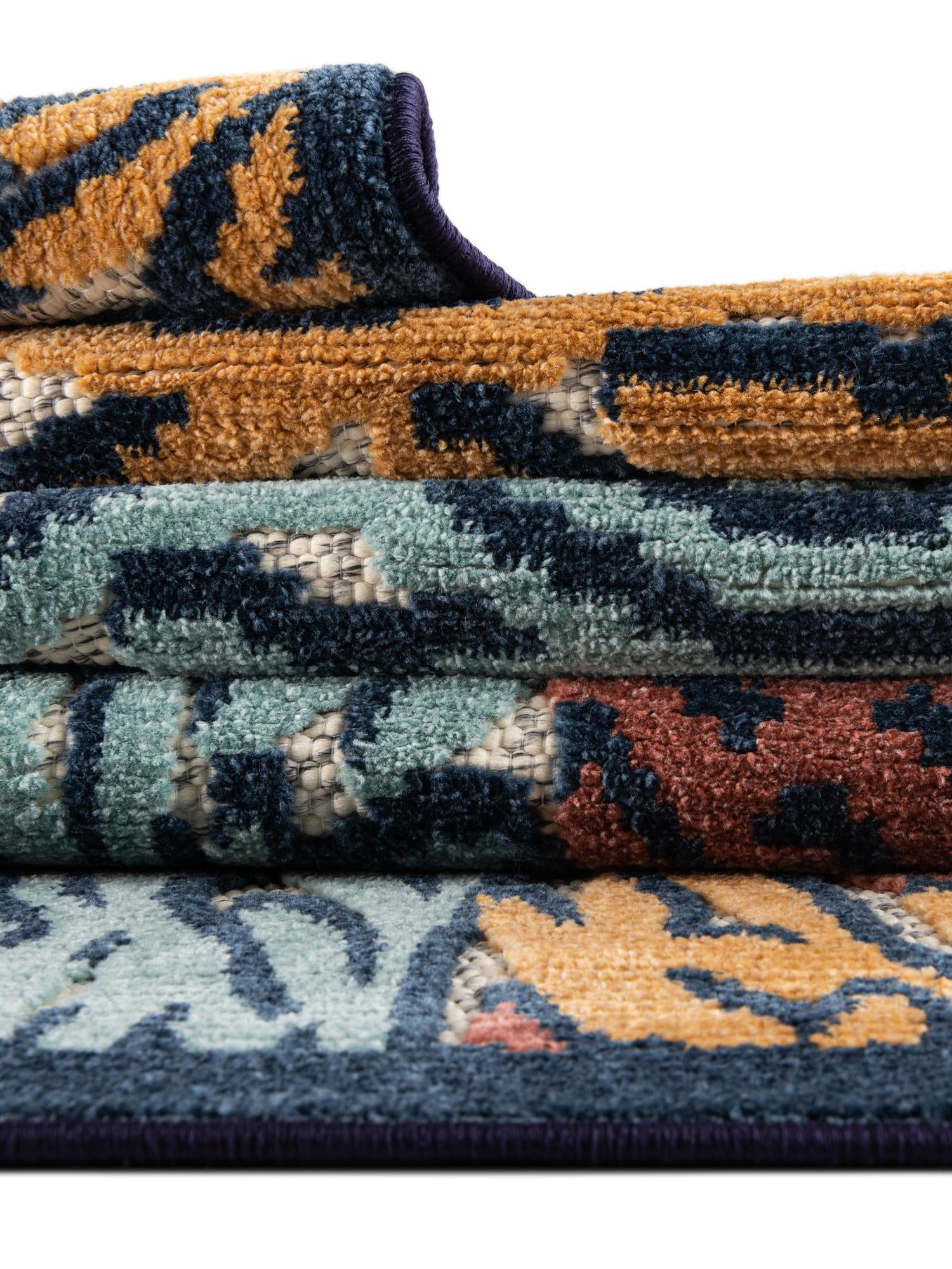 Multicolor 2' x 3' Belize Outdoor Rectangle Area Rug Weather Resistant for Patio, Deck, Terrace, Balcony, Porch 100% Polypropylene Colorful Fun Coastal Modern Carpet for Outside for Sale at Rug Engine