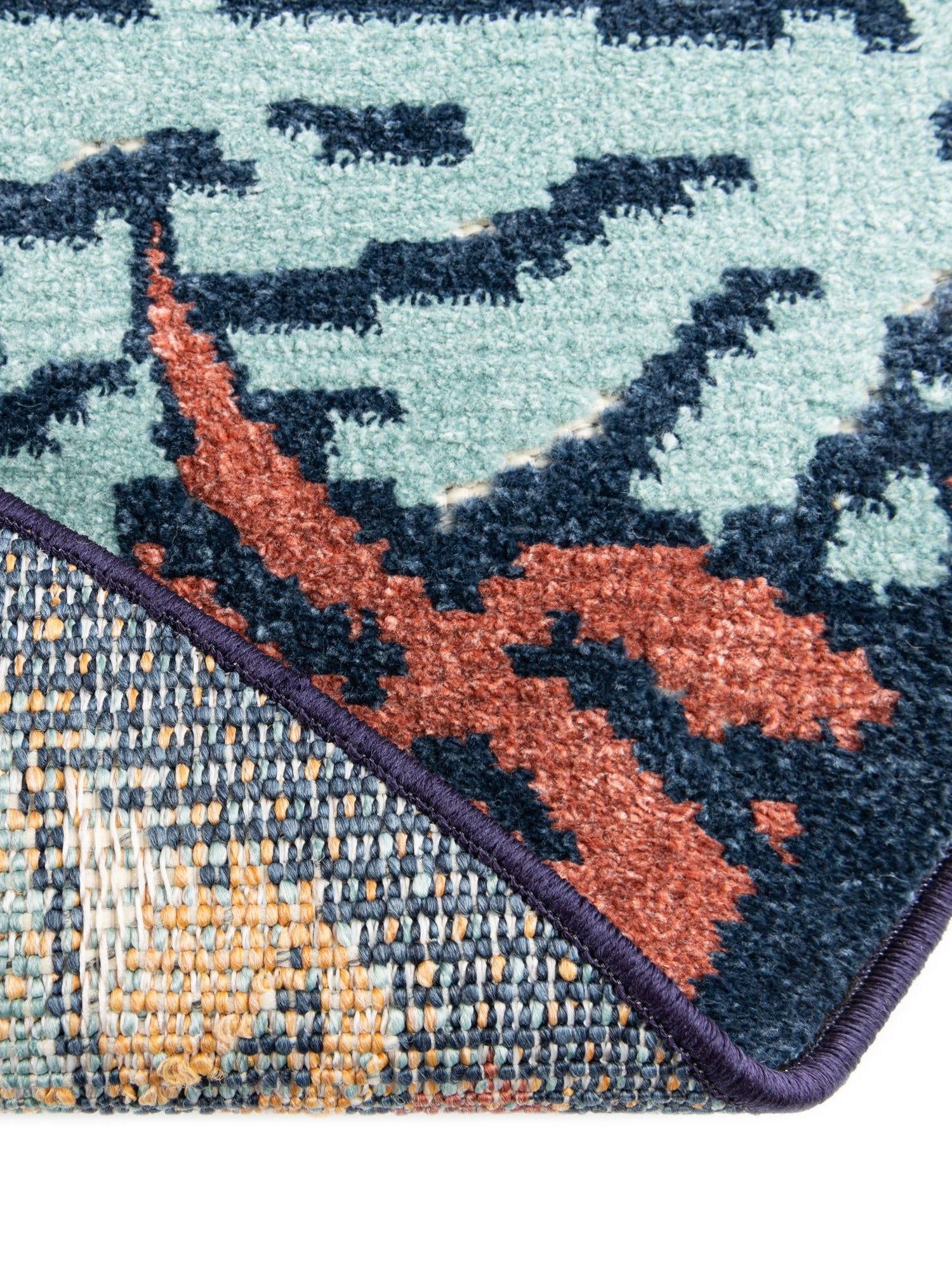 Multicolor 3' 3 x 3' 3 Belize Outdoor Round Area Rug Weather Resistant for Patio, Deck, Terrace, Balcony, Porch 100% Polypropylene Colorful Fun Coastal Modern Carpet for Outside for Sale at Rug Engine