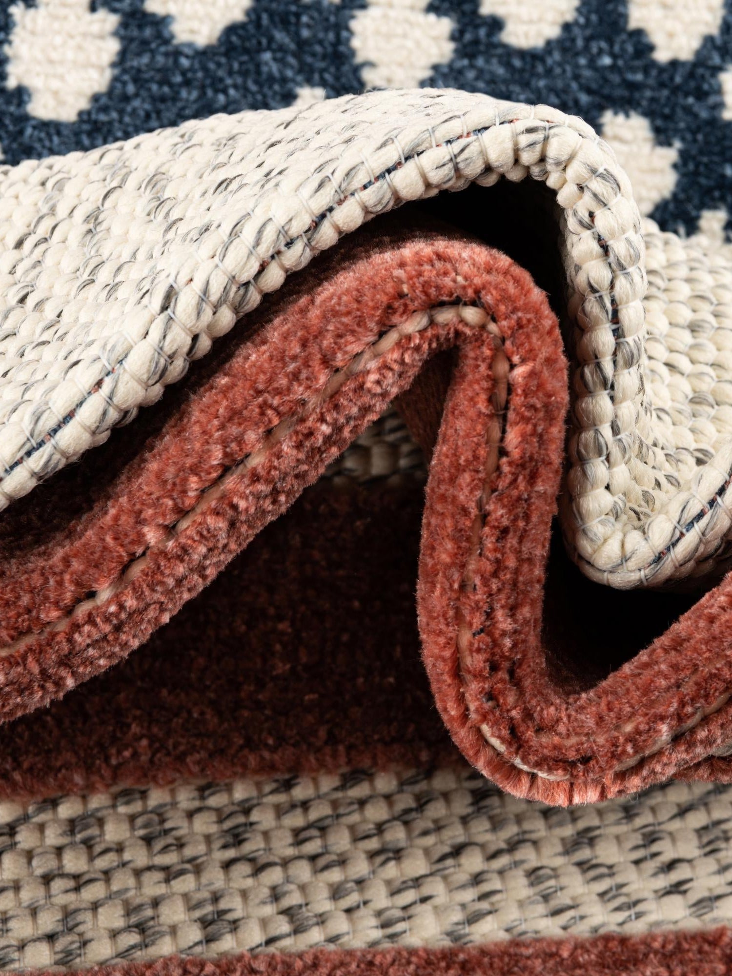 Ivory 2' x 3' Belize Outdoor Rectangle Area Rug Weather Resistant for Patio, Deck, Terrace, Balcony, Porch 100% Polypropylene Colorful Fun Coastal Modern Carpet for Outside for Sale at Rug Engine