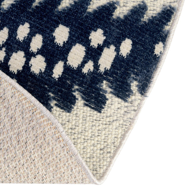 Ivory 3' 3 x 3' 3 Belize Outdoor Round Area Rug Weather Resistant for Patio, Deck, Terrace, Balcony, Porch 100% Polypropylene Colorful Fun Coastal Modern Carpet for Outside for Sale at Rug Engine