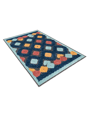 Charcoal 2' x 3' Belize Outdoor Rectangle Area Rug Weather Resistant for Patio, Deck, Terrace, Balcony, Porch 100% Polypropylene Colorful Fun Coastal Modern Carpet for Outside for Sale at Rug Engine