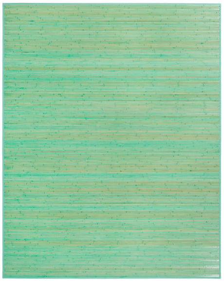 Aqua 7' 10 x 10' Bamboo Rectangle Area Rug 100% Natural Bamboo Eco-Friendly Affordable & Durable Unique Carpet Mat Living Dining Room Bedroom Office Meditation Room for Sale at Rug Engine