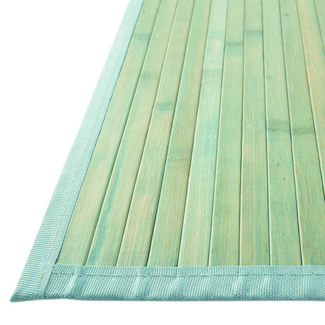 Aqua 6' x 9' Bamboo Rectangle Area Rug 100% Natural Bamboo Eco-Friendly Affordable & Durable Unique Carpet Mat Living Dining Room Bedroom Office Meditation Room for Sale at Rug Engine