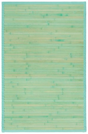 Aqua 2' x 3' Bamboo Rectangle Area Rug 100% Natural Bamboo Eco-Friendly Affordable & Durable Unique Carpet Mat Living Dining Room Bedroom Office Meditation Room for Sale at Rug Engine