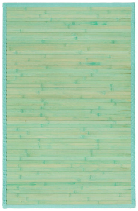 Aqua 2' x 3' Bamboo Rectangle Area Rug 100% Natural Bamboo Eco-Friendly Affordable & Durable Unique Carpet Mat Living Dining Room Bedroom Office Meditation Room for Sale at Rug Engine