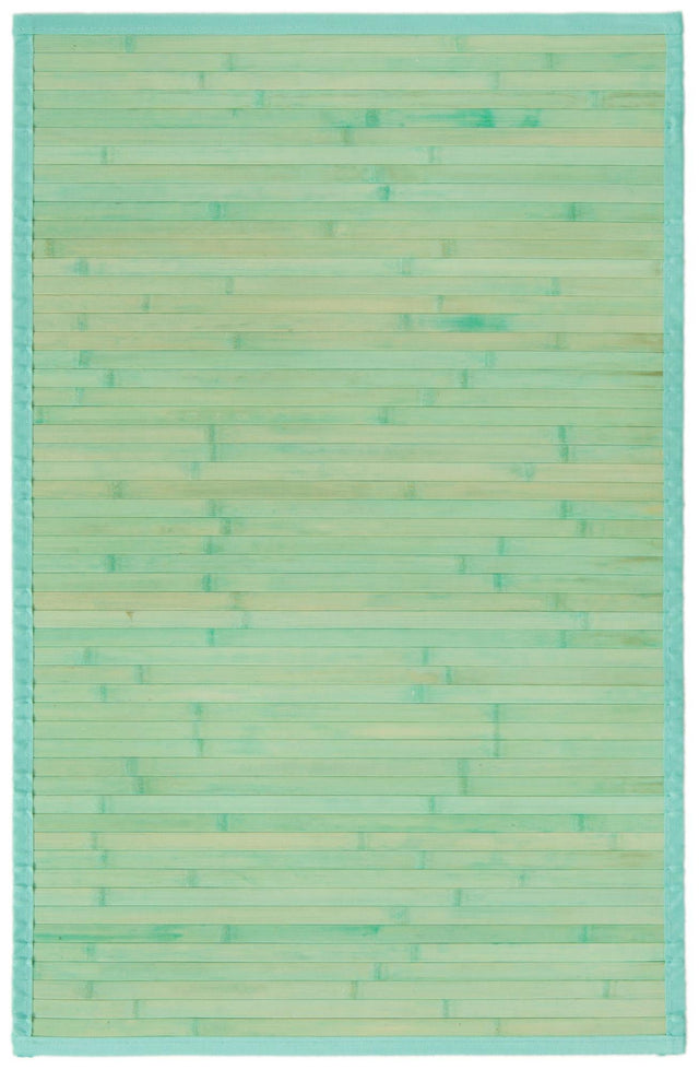 Aqua 2' x 3' Bamboo Rectangle Area Rug 100% Natural Bamboo Eco-Friendly Affordable & Durable Unique Carpet Mat Living Dining Room Bedroom Office Meditation Room for Sale at Rug Engine