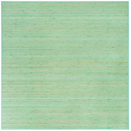 Aqua 7' 10 x 7' 10 Bamboo Square Area Rug 100% Natural Bamboo Eco-Friendly Affordable & Durable Unique Carpet Mat Living Dining Room Bedroom Office Meditation Room for Sale at Rug Engine