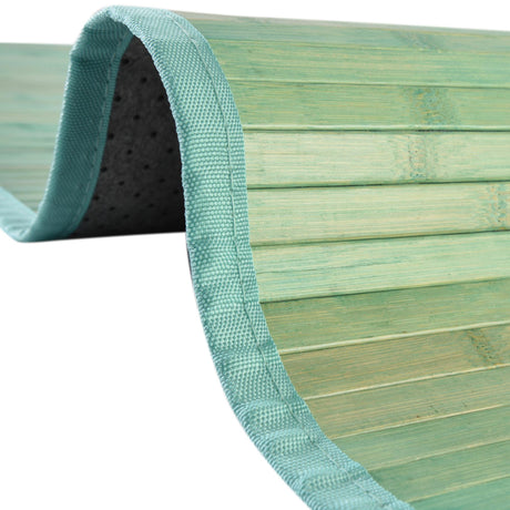 Aqua 2' x 6' Bamboo Runner Area Rug 100% Natural Bamboo Eco-Friendly Affordable & Durable Unique Carpet Mat Living Dining Room Bedroom Office Meditation Room for Sale at Rug Engine