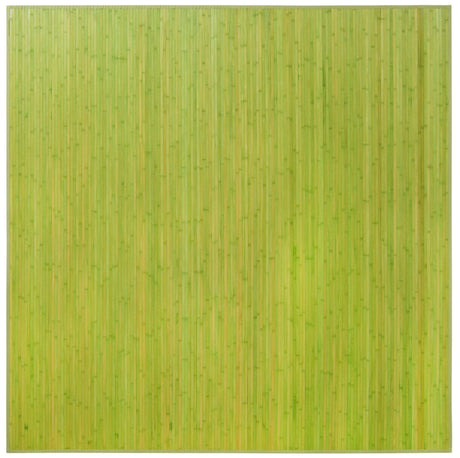 Green 7' 10 x 7' 10 Bamboo Square Area Rug 100% Natural Bamboo Eco-Friendly Affordable & Durable Unique Carpet Mat Living Dining Room Bedroom Office Meditation Room for Sale at Rug Engine
