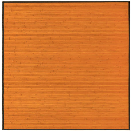 Natural 5' 3 x 5' 3 Bamboo Square Area Rug 100% Natural Bamboo Eco-Friendly Affordable & Durable Unique Carpet Mat Living Dining Room Bedroom Office Meditation Room for Sale at Rug Engine