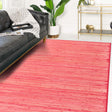 Pink 6' x 9' Bamboo Rectangle Area Rug 100% Natural Bamboo Eco-Friendly Affordable & Durable Unique Carpet Mat Living Dining Room Bedroom Office Meditation Room for Sale at Rug Engine