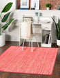 Pink 7' 10 x 7' 10 Bamboo Square Area Rug 100% Natural Bamboo Eco-Friendly Affordable & Durable Unique Carpet Mat Living Dining Room Bedroom Office Meditation Room for Sale at Rug Engine