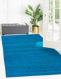 Blue 7' 10 x 10' Bamboo Rectangle Area Rug 100% Natural Bamboo Eco-Friendly Affordable & Durable Unique Carpet Mat Living Dining Room Bedroom Office Meditation Room for Sale at Rug Engine