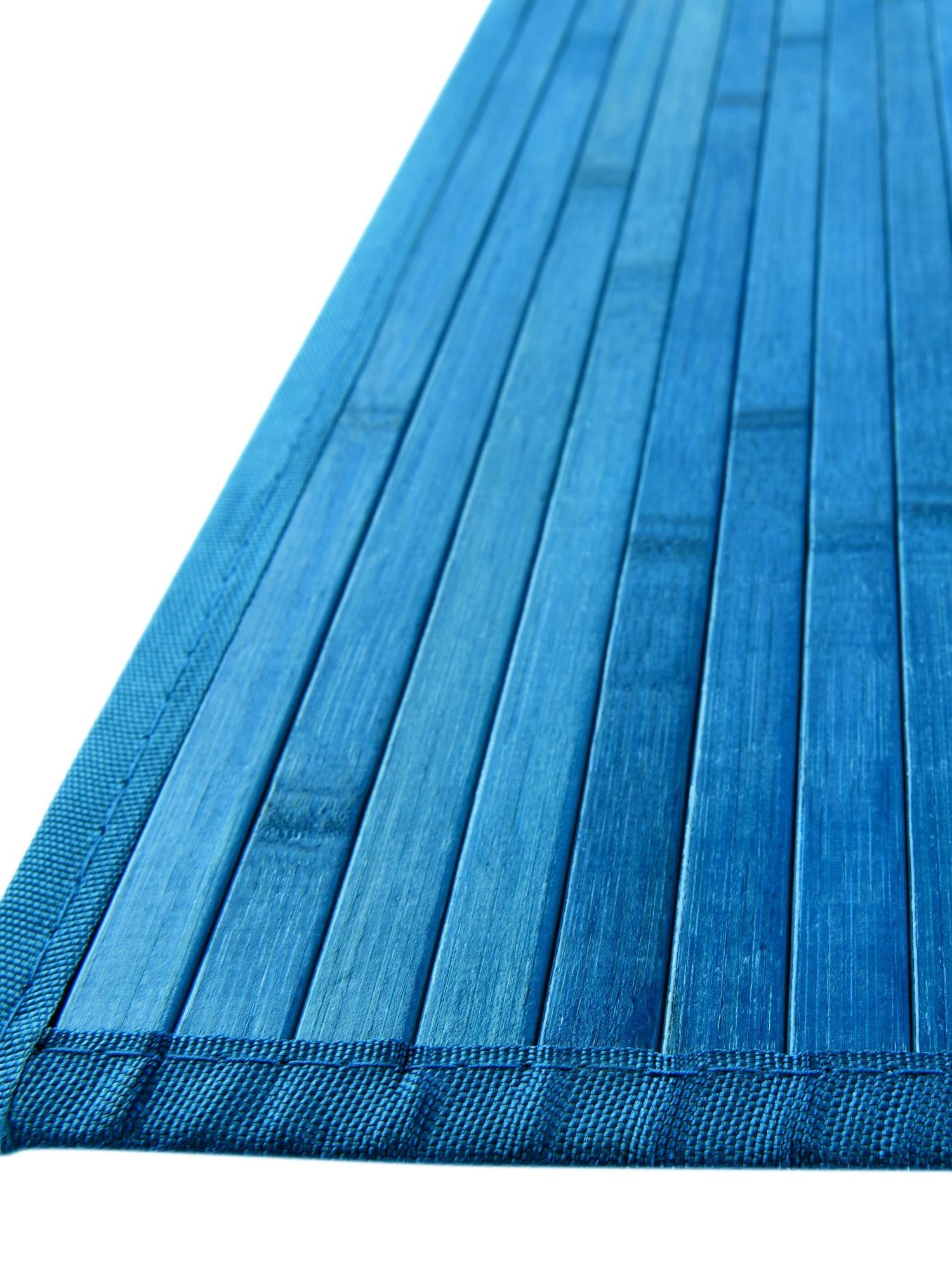 Blue 4' x 6' Bamboo Rectangle Area Rug 100% Natural Bamboo Eco-Friendly Affordable & Durable Unique Carpet Mat Living Dining Room Bedroom Office Meditation Room for Sale at Rug Engine