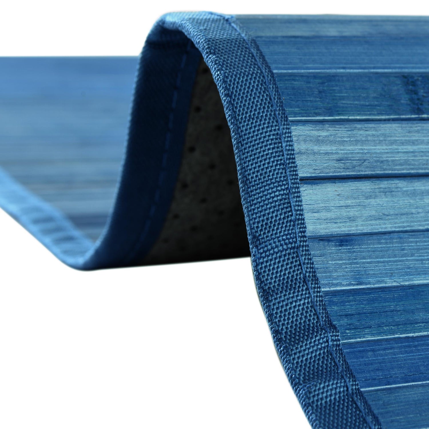 Blue 2' x 8' Bamboo Runner Area Rug 100% Natural Bamboo Eco-Friendly Affordable & Durable Unique Carpet Mat Living Dining Room Bedroom Office Meditation Room for Sale at Rug Engine