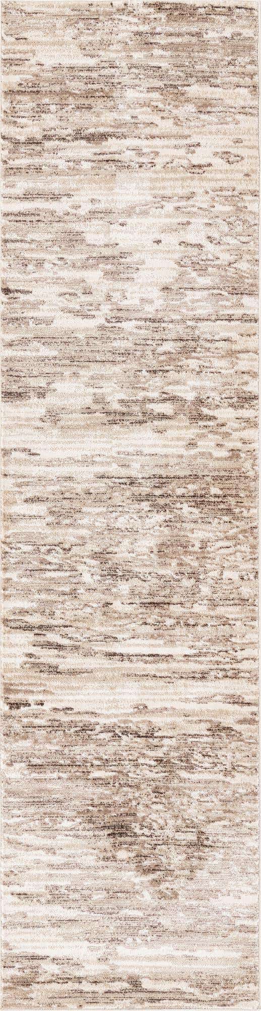 Brown 2' 7 x 10' Oasis Runner Area Rug 65% Polypropylene & 35% Polyester Contemporary Carpet for Living Rooms, Bedroom, Kitchen, Dining, Office for Sale at Rug Engine