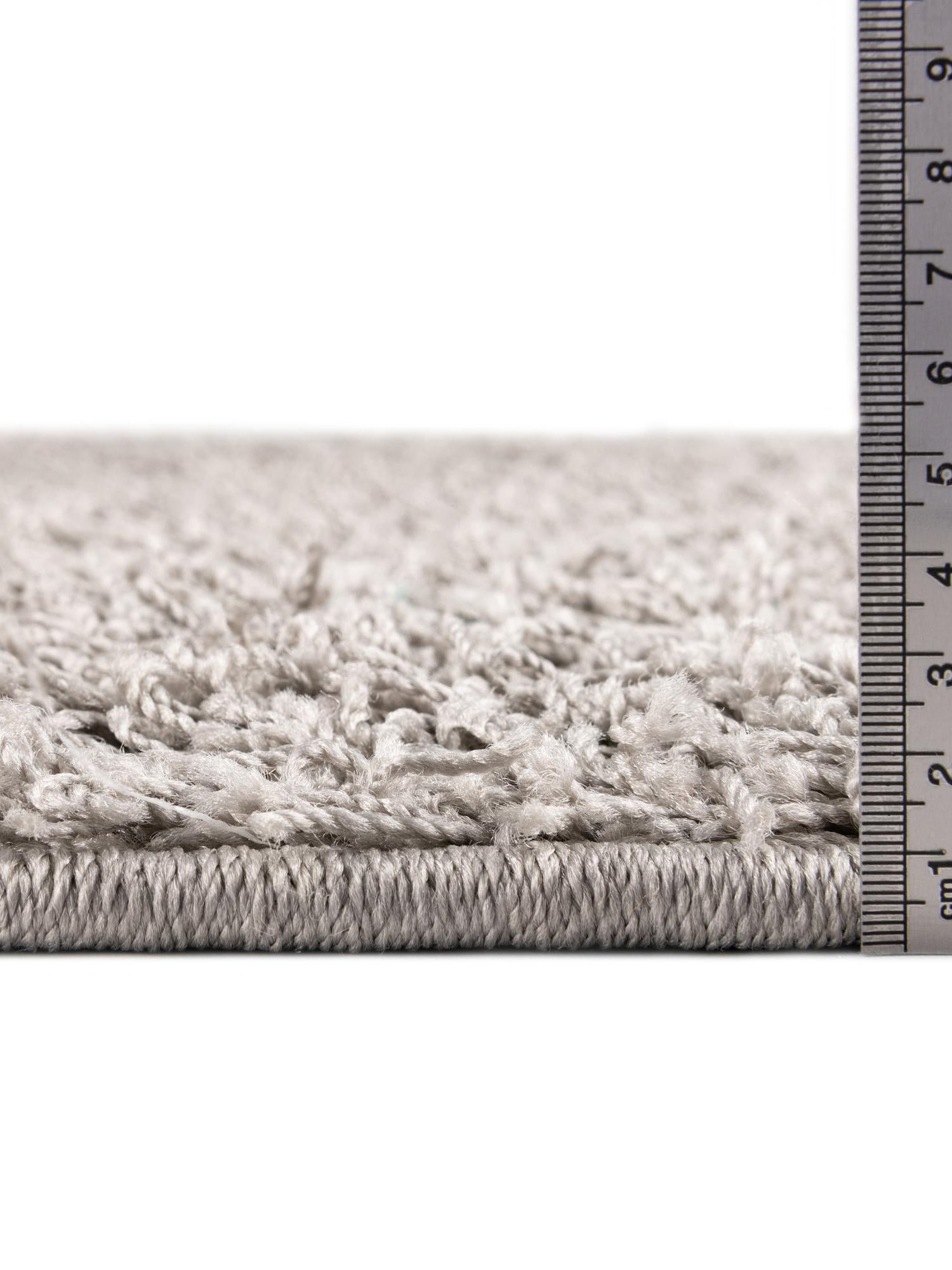 Cloud Gray 3' 3 x 5' 3 Comfort Solid Shag Rectangle Area Rug Thick Soft Touch Fluffy & Plush Shaggy Pile 100% Polypropylene for Living Room, Office, Bedroom for Sale at Rug Engine