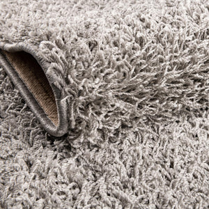Cloud Gray 2' 2 x 3' Comfort Solid Shag Rectangle Area Rug Thick Soft Touch Fluffy & Plush Shaggy Pile 100% Polypropylene for Living Room, Office, Bedroom for Sale at Rug Engine