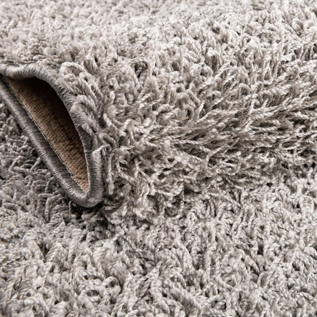 Cloud Gray 2' 2 x 3' Comfort Solid Shag Rectangle Area Rug Thick Soft Touch Fluffy & Plush Shaggy Pile 100% Polypropylene for Living Room, Office, Bedroom for Sale at Rug Engine