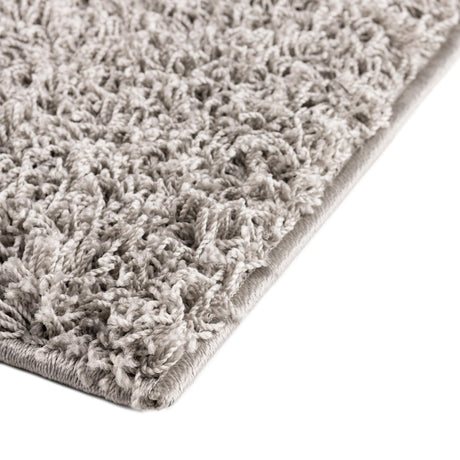 Cloud Gray 3' 3 x 5' 3 Comfort Solid Shag Rectangle Area Rug Thick Soft Touch Fluffy & Plush Shaggy Pile 100% Polypropylene for Living Room, Office, Bedroom for Sale at Rug Engine