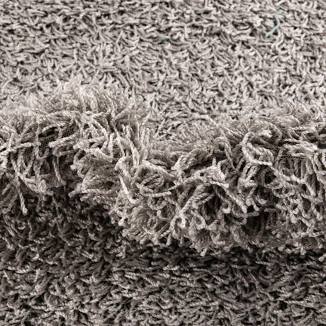 Cloud Gray 2' 2 x 3' Comfort Solid Shag Rectangle Area Rug Thick Soft Touch Fluffy & Plush Shaggy Pile 100% Polypropylene for Living Room, Office, Bedroom for Sale at Rug Engine