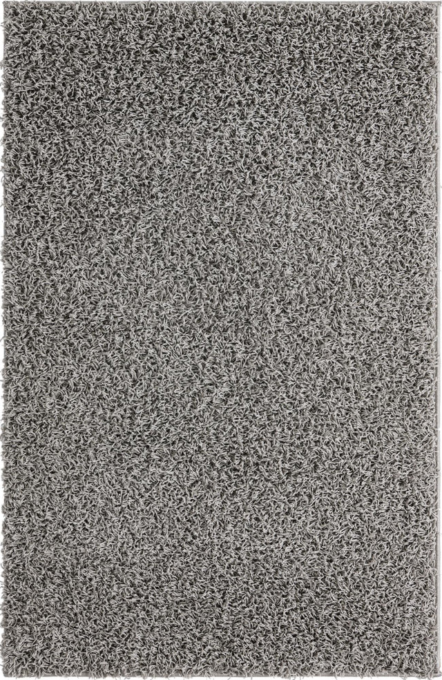 Cloud Gray 3' 3 x 5' 3 Comfort Solid Shag Rectangle Area Rug Thick Soft Touch Fluffy & Plush Shaggy Pile 100% Polypropylene for Living Room, Office, Bedroom for Sale at Rug Engine