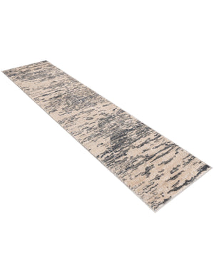 Gray 2' x 8' Oasis Runner Area Rug 65% Polypropylene & 35% Polyester Contemporary Carpet for Living Rooms, Bedroom, Kitchen, Dining, Office for Sale at Rug Engine