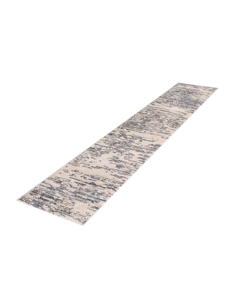Gray 2' 7 x 10' Oasis Runner Area Rug 65% Polypropylene & 35% Polyester Contemporary Carpet for Living Rooms, Bedroom, Kitchen, Dining, Office for Sale at Rug Engine
