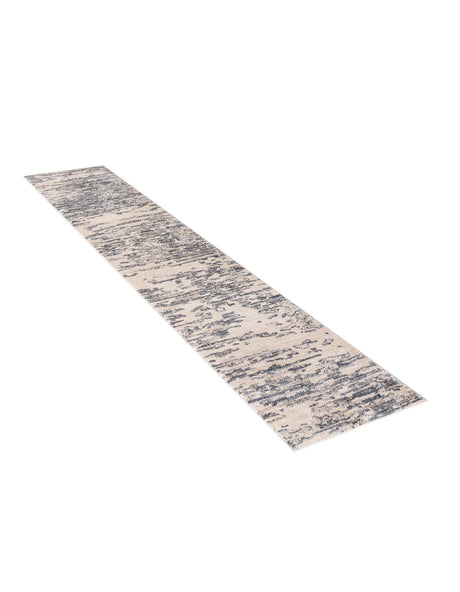 Gray 2' 7 x 10' Oasis Runner Area Rug 65% Polypropylene & 35% Polyester Contemporary Carpet for Living Rooms, Bedroom, Kitchen, Dining, Office for Sale at Rug Engine