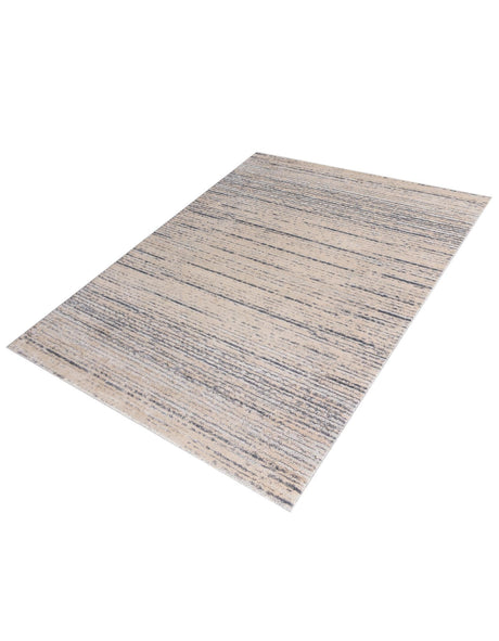Cream 7' x 10' Oasis Rectangle Area Rug 65% Polypropylene & 35% Polyester Contemporary Carpet for Living Rooms, Bedroom, Kitchen, Dining, Office for Sale at Rug Engine