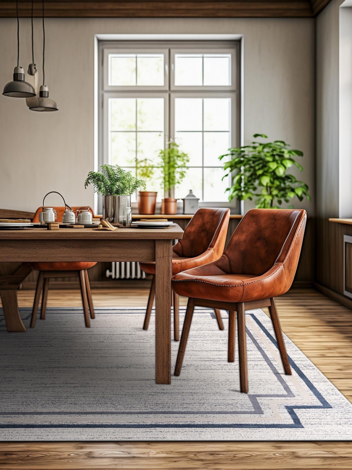 Gray 6' 1 x 6' 1 Oasis Square Area Rug 65% Polypropylene & 35% Polyester Contemporary Carpet for Living Rooms, Bedroom, Kitchen, Dining, Office for Sale at Rug Engine