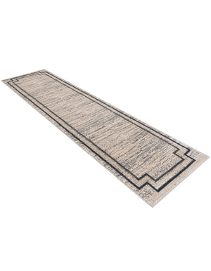 Gray 2' 7 x 10' Oasis Runner Area Rug 65% Polypropylene & 35% Polyester Contemporary Carpet for Living Rooms, Bedroom, Kitchen, Dining, Office for Sale at Rug Engine