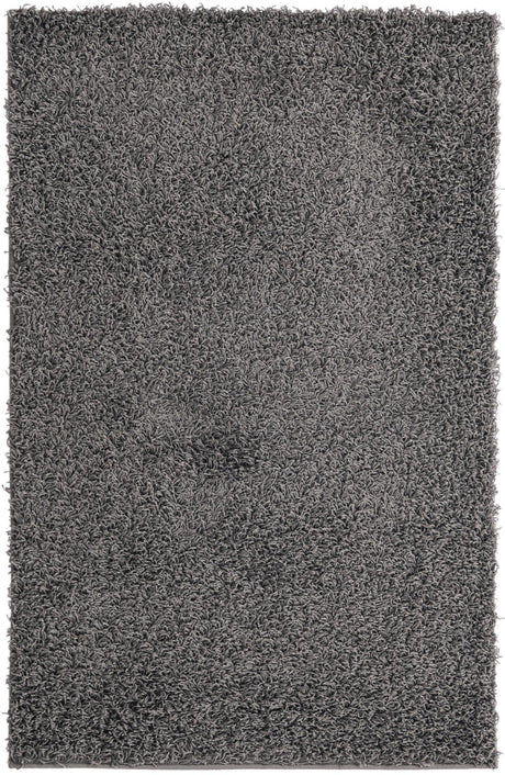 Graphite Gray 3' 3 x 5' 3 Comfort Solid Shag Rectangle Area Rug Thick Soft Touch Fluffy & Plush Shaggy Pile 100% Polypropylene for Living Room, Office, Bedroom for Sale at Rug Engine